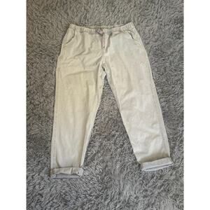 Gramicci Pants Mens XL Gray 31 Length Elastic Waist Casual Outdoor Stretch